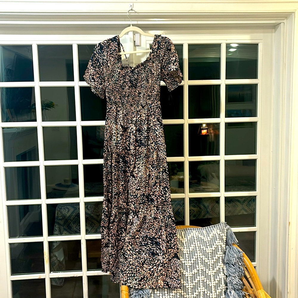 Lovestitch maxi dress with tie never worn
